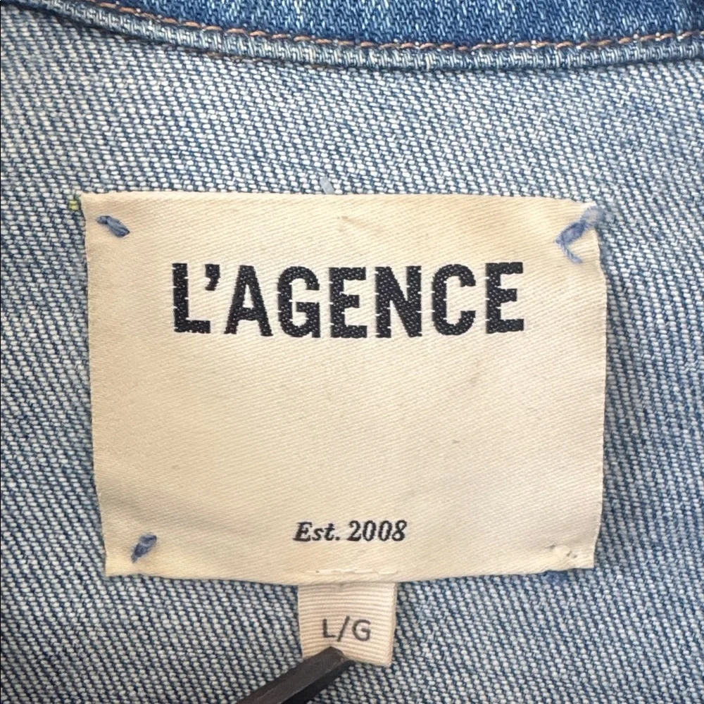 L’AGENCE denim jacket - Picture 3 of 8